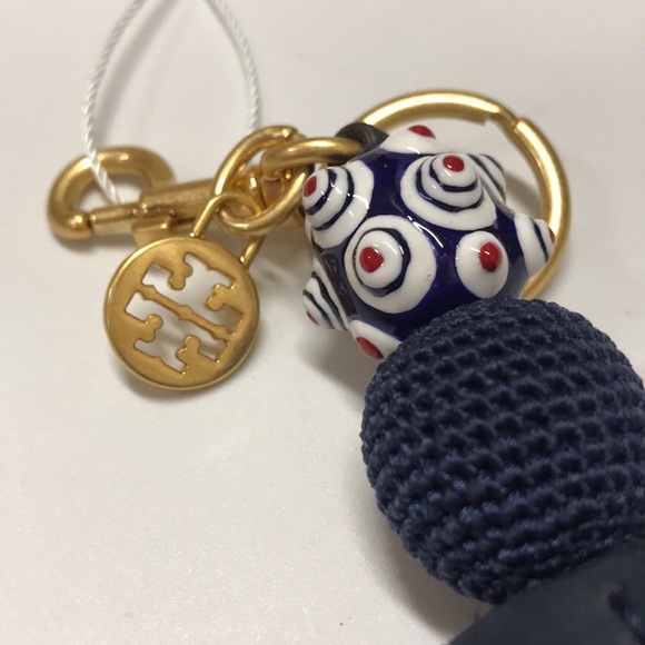 tory burch tassel keychain - Picture 3 of 4